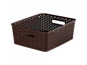 box úložný RATTAN 35x30x13cm (M),"Y" STYLE, PH HN