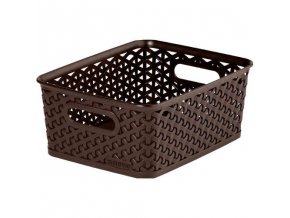 box úložný RATTAN 25x20x10cm (S),"Y" STYLE, PH HN