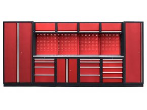 Kvalitní PROFI RED dílenský nábytek 4235 x 495 x 2000 mm - RTGS1300A55