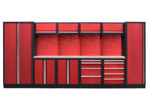 Kvalitní PROFI RED dílenský nábytek 4235 x 495 x 2000 mm - RTGS1300AA6