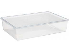 box na obuv 19l, 55x36,5x11,8cm s víkem PH TRA