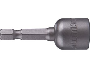 klíč nástrčný magnetický 1/4" stopka, 13x48mm, CrV