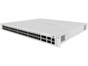 Switch Mikrotik CRS354-48P-4S+2Q+RM 48x GLan PoE, 4x SFP+, 2x QSFP, OS 5