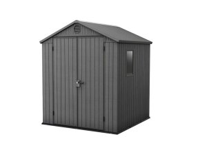 Zahradní domek Keter Darwin 6 x 6 šedý, s podlahou