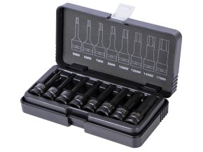 Sada vnějších nástrčných klíčů HEX 1/2", 8 ks - Liasa40005