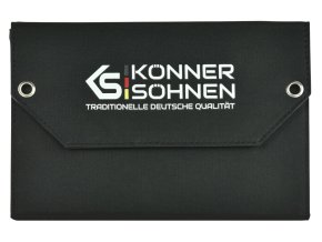 Könner & Söhnen Monokrystalický křemíkový přenosný solární panel KS SP28W-4