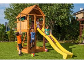 Dětské hřiště Marimex Play 004 + žlutá skluzavka