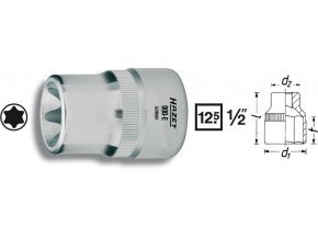 Vnitřní nástrčný klíč 1/2" TORX® E10 HAZET 900-E10 - HA042982
