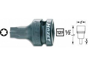 Nástrčná hlavice silová TORX® 1/2" 995S-T45 Hazet - HA057597