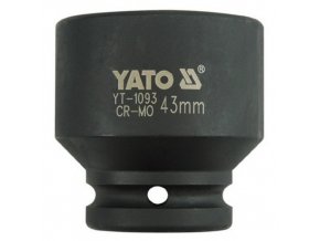 Kovaný vnitřní nástrčný klíč 3/4" šestihranný 43 mm CrMo YATO - YT-1093