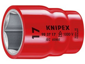 Vnitřní nástrčný klíč 1/2" šestihranný 17mm Knipex - 983717