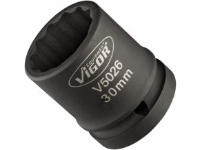 Kovaný vnitřní nástrčný klíč 3/4" dvanáctihranný 30 mm Vigor - V5026