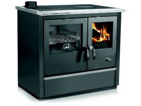 TIM SISTEM, NORTH HYDRO ECO L černý 16 kW, etážový sporák na TP