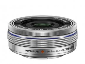 Objektiv Olympus EZ-M1442EZ R silver (elektronický zoom)