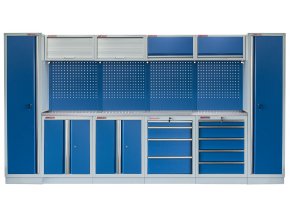 Kvalitní PROFI BLUE dílenský nábytek 3920 x 495 x 2000 mm - MTGS1300BB7