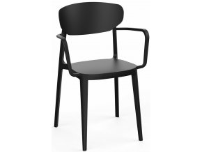 Křeslo MARE ARMCHAIR - černá