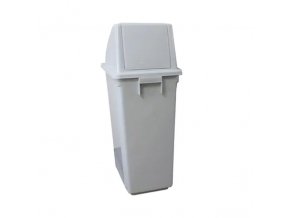 Plastový koš na odpad s víkem PUSH, 60 l - PLN 7860