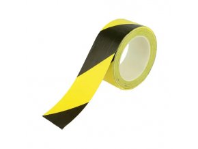 Výstražná páska, 5 cm × 33 m, černá/žlutá - BY 3E550