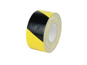 Výstražná textilní páska, pravá, 7,5 cm × 50 m - BY TP575
