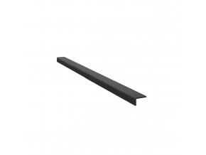 Protiskluzový sklolaminátový profil na schod – úzký, černá, 60 cm - BY 213101