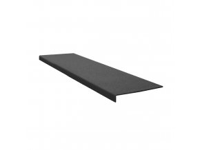 Protiskluzový sklolaminátový profil na schod – široký, černý, 80 cm - BY 212102