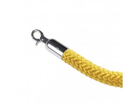 Pletené lano pro zahrazovací sloupek, 1,5 m, žlutá - CV 815.10