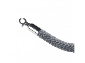 Pletené lano pro zahrazovací sloupek, 1,5 m, šedá - CV 815.50