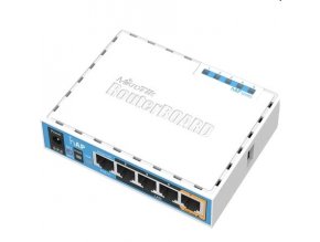 RouterBoard Mikrotik RB951Ui-2nD hAP,CPU 650MHz, 5x LAN, 2.4Ghz 802.11b/g/n, USB, 1x PoE out, case