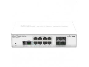 Switch Mikrotik CRS112-8G-4S-IN QCA8511, 128MB, 8xGLAN, 4xSFP, OS L5, desktop case, PSU
