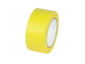 Odolná podlahová páska, 7,5 cm, žlutá – OP 50 - BY 0E38A