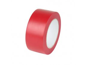 Odolná podlahová páska, 7,5 cm, červená – OP 50 - BY 0E38B