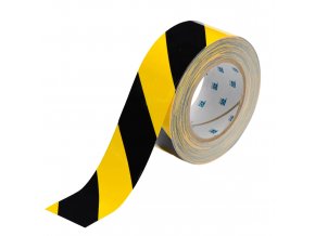 Extrémně odolná páska, 5 cm × 30 m, černá / žlutá – XP 150 - BY 1977D