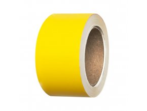 Páska na potrubí, žlutá, 100 mm - BZ OP124