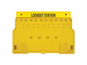 Uzamykatelná stanice na zámky LOCKOUT TAGOUT - BM 1483