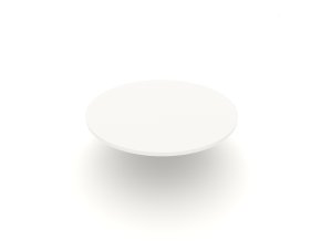 stolová deska kruhová bílá W962 ST2 RAL 9003 | stolová doska kruhová