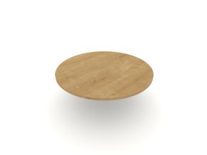 stolová deska kruhová dub Hamilton přírodní Egger H3303 | stolová doska kruhová