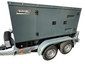 Hahn & Sohn Naftová elektrocentrála HDE60RST3 S vozíkem Vzdálená správa ComAp (volitelné přísl.)
