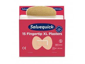Textilní náplasti na konečky prstů Salvequick - CD 6454