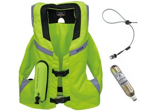 Hit-Air MLV 2 airbag vesta reflexní žlutá (Velikost vesty Medium (S-XL))