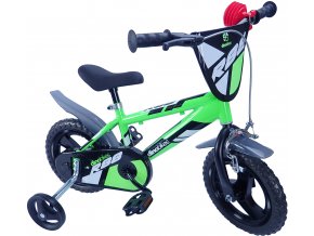 Dětské jízdní kolo Dino Bikes 412UL zelené 12" chlapecké