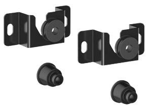 f 1604 0 Fixni drzak na Tv Fiber Mounts FM04