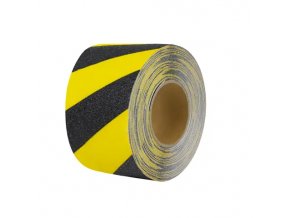 Základní protiskluzová páska v roli, černá/žlutá, 10 cm – UR 90 - BY B05ZC