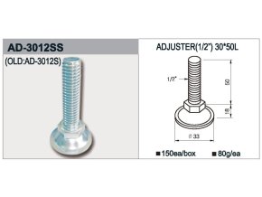 Rektifikační šroub typ AD-3012ISM