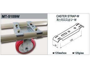 Spojovací držák pro kolečka s plotnou MT-5109W