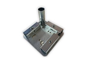 Rohový držák pro kolečka s plotnou MT-5139L-CZ