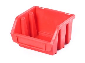 Plastový zásobník Ergobox 1 - barva červená
