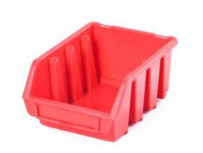 Plastový zásobník Ergobox 2 - barva červená
