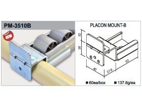 Úchyt válečkové tratě typ PM-3510B