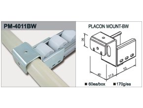 Úchyt válečkové tratě typ PM-4011BW