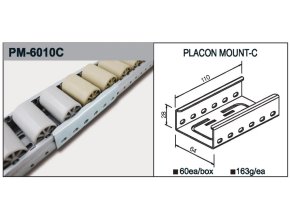 Úchyt válečkové tratě typ PM-6010C